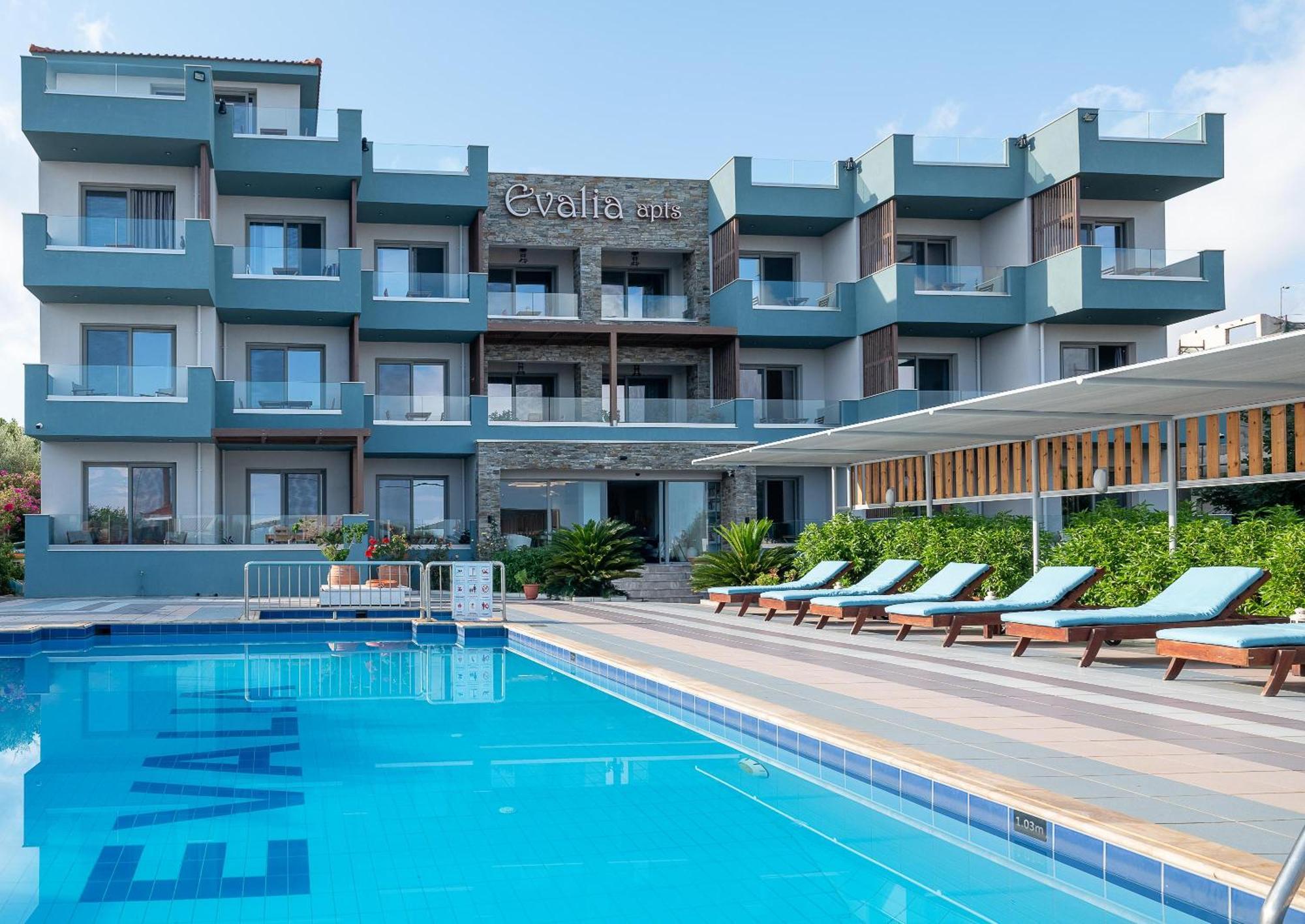 Evalia Apartments Χερσόνησος Εξωτερικό φωτογραφία